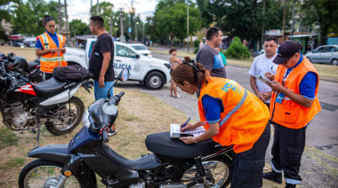 Fuerte presencia policial en Don Orione