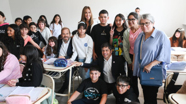 Seis escuelas en un día: la jornada que marcó a Ezeiza