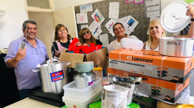 Refuerzan la cocina escolar en Presidente Perón