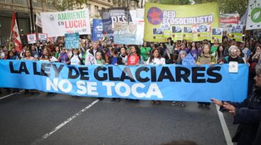 Rechazo y protesta por la reforma de la Ley de Glaciares