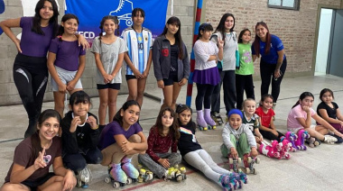 Comenzó el ciclo 2026 del taller municipal de patín artístico