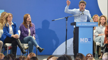 Kicillof pidió dejar atrás las internas y ampliar el peronismo