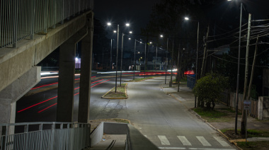 Luces nuevas para una zona clave de Burzaco
