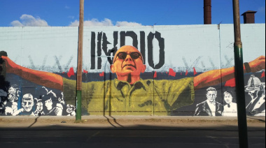 El Indio ya tiene su mural más grande