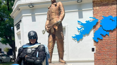 "Un héroe de su patria debe estar donde la patria duele"
