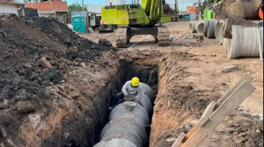 El Paredón cambia para evitar inundaciones