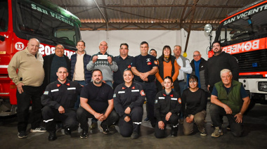 Un aporte que refuerza a los Bomberos de San Vicente
