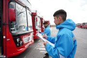 Varela continúa con los controles a colectivos