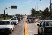 Habilitan ambas manos del puente de Claypole al tránsito