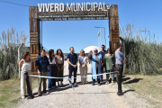 Inauguraron el primer vivero municipal de Ezeiza