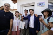 Kicillof en Villa Gesell: nueva Casa de Abrigo y más viviendas para las familias