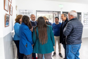 Cascallares supervisó ampliaciones en dos escuelas de San Francisco de Asís