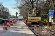 Renuevan y amplían un tramo clave de la avenida Hipólito Yrigoyen