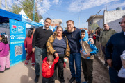 Lomas y Lanús no tienen fronteras: salud, obra pública y potrero para todos