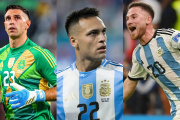 Dibu Martínez, Lautaro y Mac Allister, los argentinos nominados al Balón de Oro