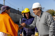 Cascallares: “Pasaron las elecciones y en Brown seguimos con las obras”