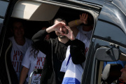 Tres argentinos recuperan la libertad tras dos años de cautiverio en Gaza