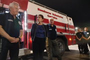 Un nuevo autobomba fortalece a los Bomberos Voluntarios