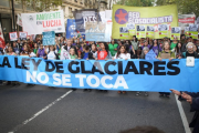 Rechazo y protesta por la reforma de la Ley de Glaciares