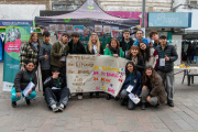 Estudiantes salieron a la calle contra la violencia escolar