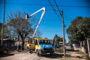 Brown Suma llegó a San Jerónimo con obras y servicios gratuitos