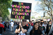 Después de cuatro marchas, llegó la paritaria