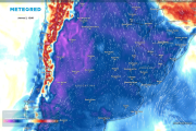 Ola polar: la nieve volvió a sorprender a Buenos Aires