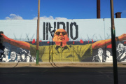 El Indio ya tiene su mural más grande
