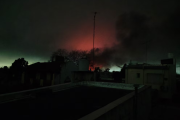 Incendio y caos: La Plata quedó a oscuras
