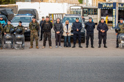 Fuerte despliegue policial en Glew