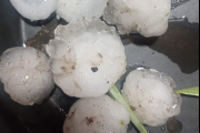 Granizo y alerta: Buenos Aires bajo tormenta
