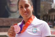 Micaela Cortés, la varelense que llegó a la plata en el Frontbal