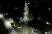 24 nuevas LED para iluminar Santa Teresita