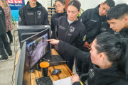 Los futuros policías conocieron cómo se combate el delito en San Vicente