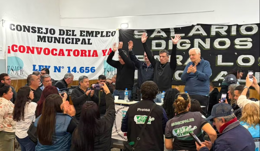 Municipales reclaman al Ministerio de Trabajo